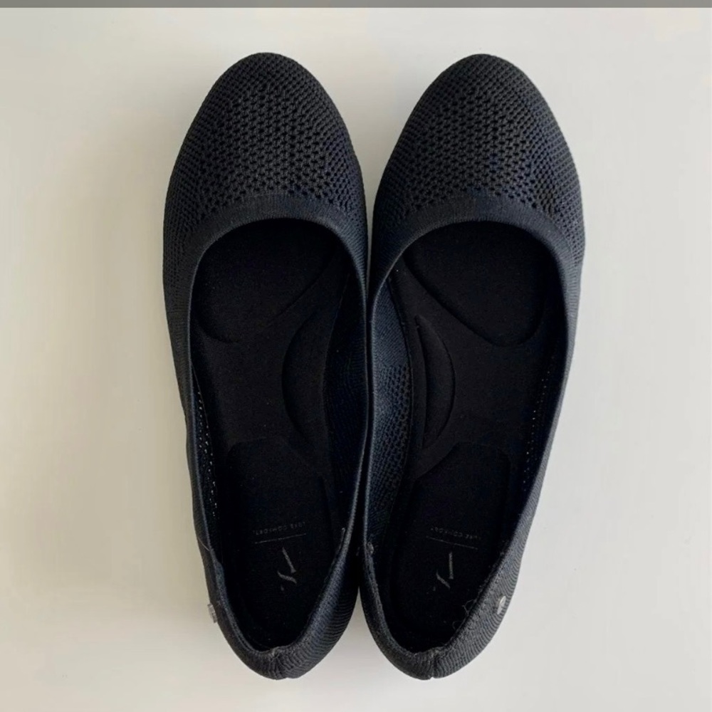 Vera Wang Grackle ballet flats - looks Rothy’s